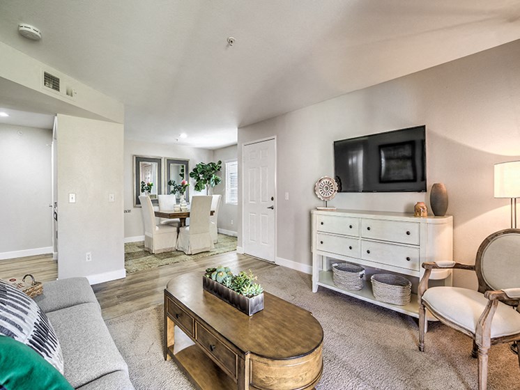 Modern Living Room at Deerwood, Corona, California